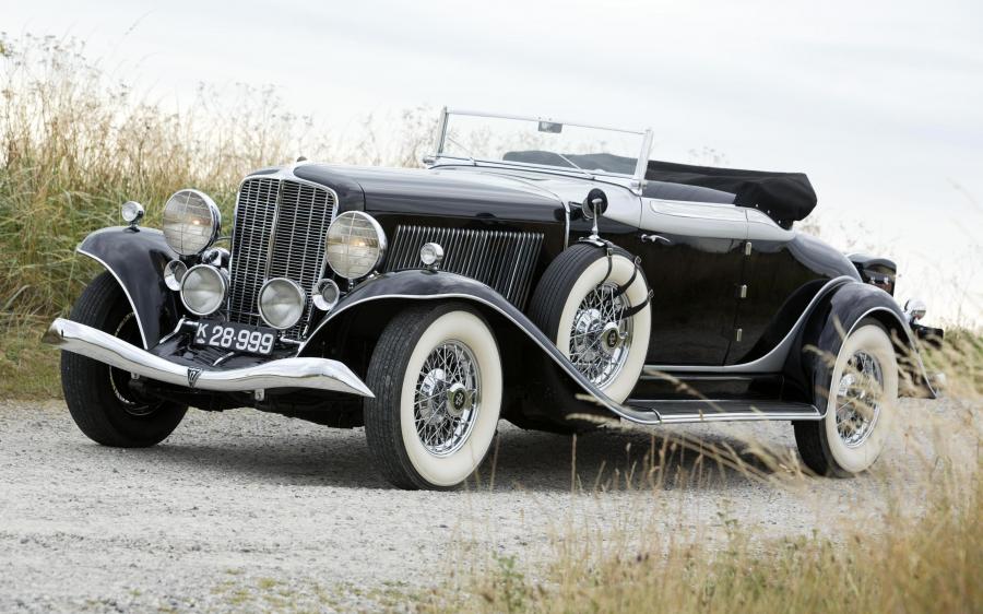 Auburn 12-165 Salon Dual Ratio Convertible '1933